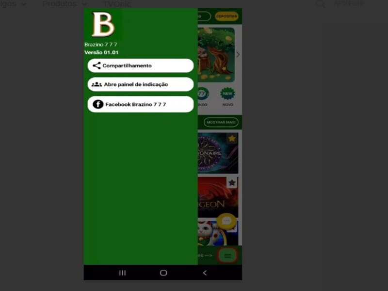 Brazino777 cassino online em nosso aplicativo para celular